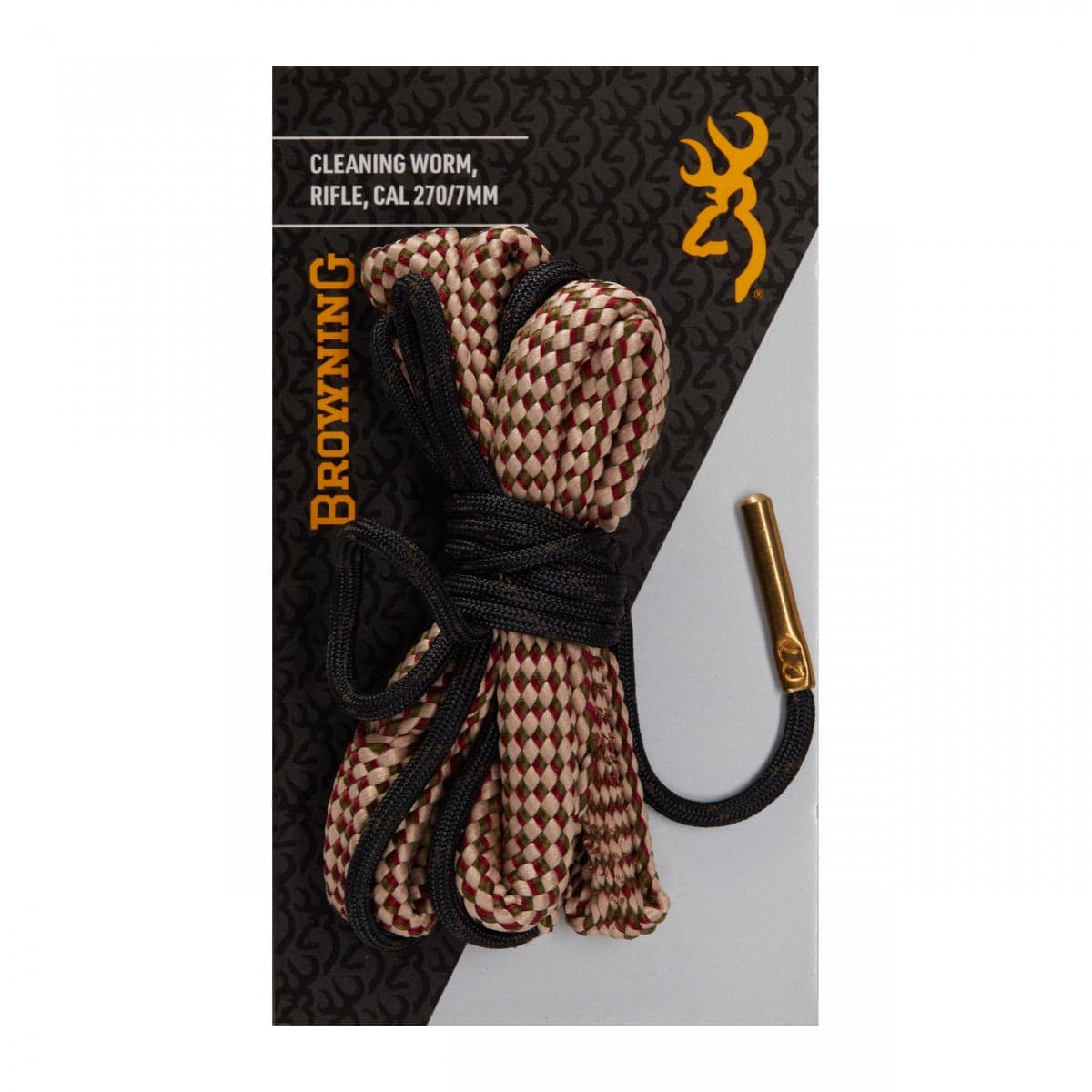 Bore Debur Cleaning Worm Rope Snake .270 7mm Rifle