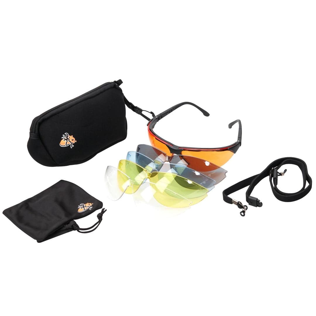 Claymaster Shooting Glasses 4 Lens Pack