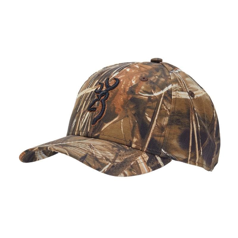 Logo Baseball Hat Cap Duck Fever Real Tree Max-4 Camo