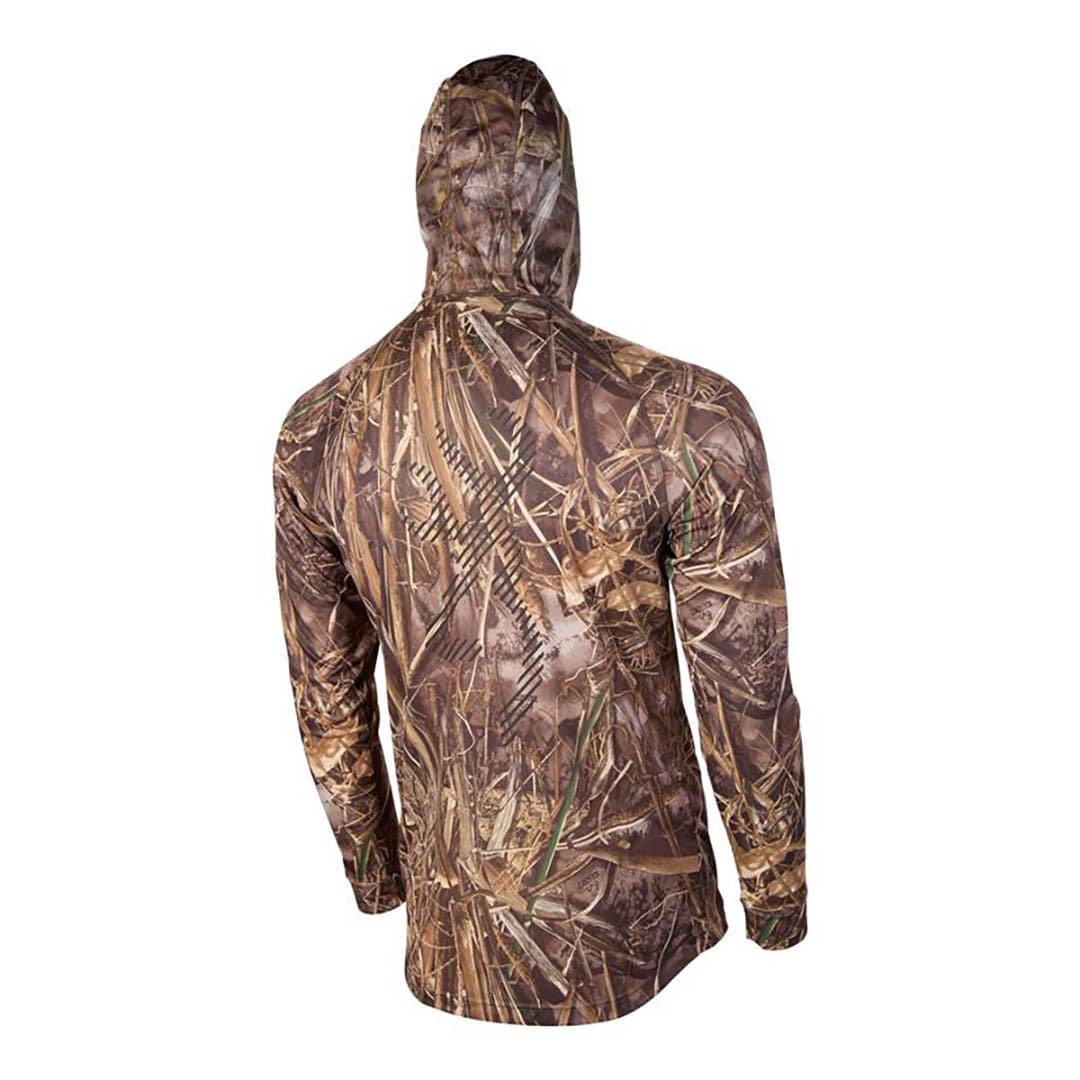 Teamspirit Long Sleeve Men's T-Shirt Hooded Rtmax7 Camo — image 2
