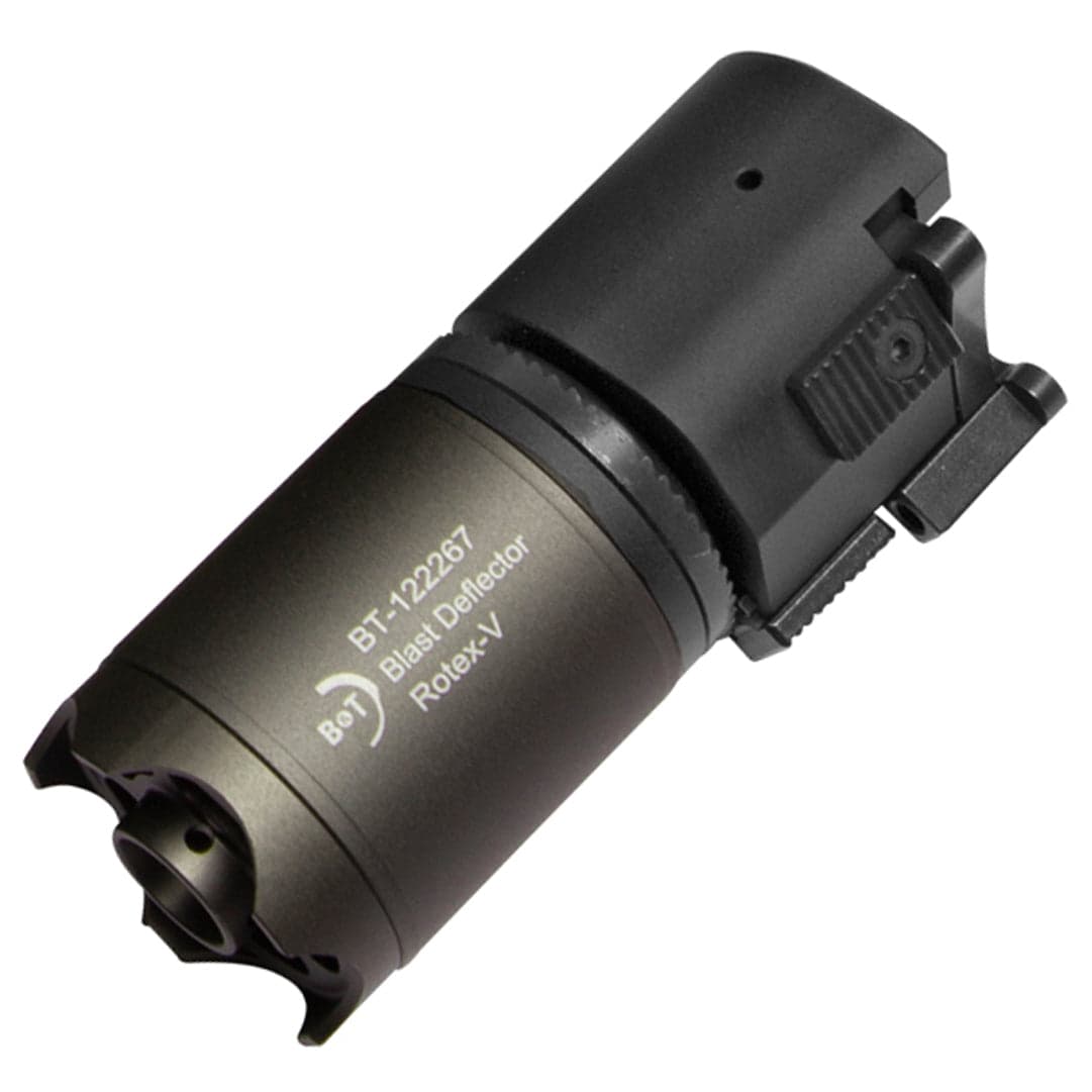 Rotex-V Barrel Extension Mock Suppressor 95mm Blast Deflector