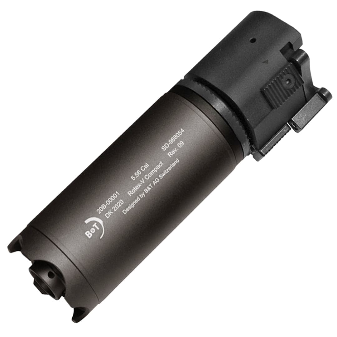 Rotex-V Barrel Extension Mock Suppressor Compact 130mm Mud