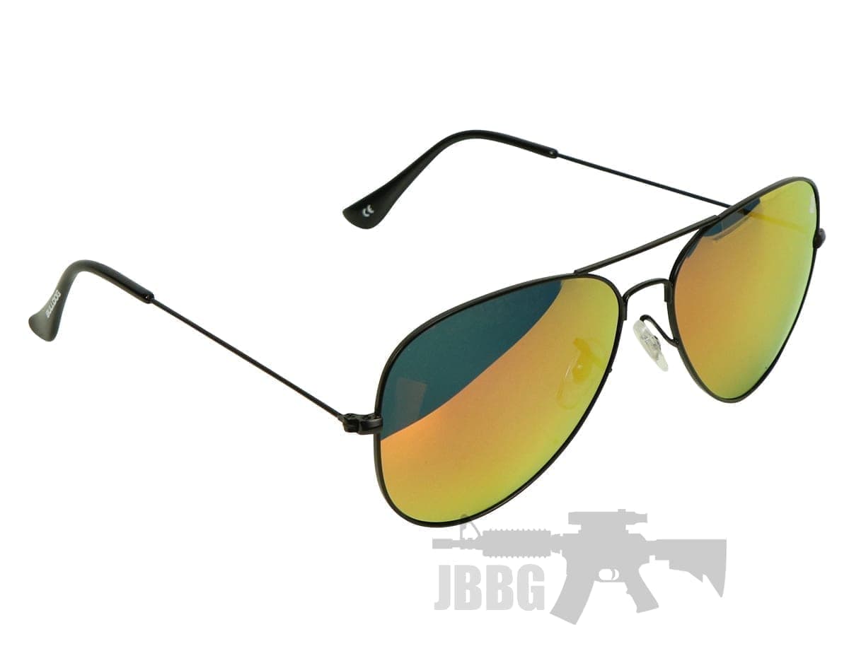 Aviator Sunglasses Red — image 3
