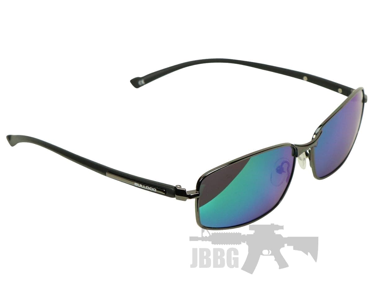 Geometric Sunglasses Blue — image 3