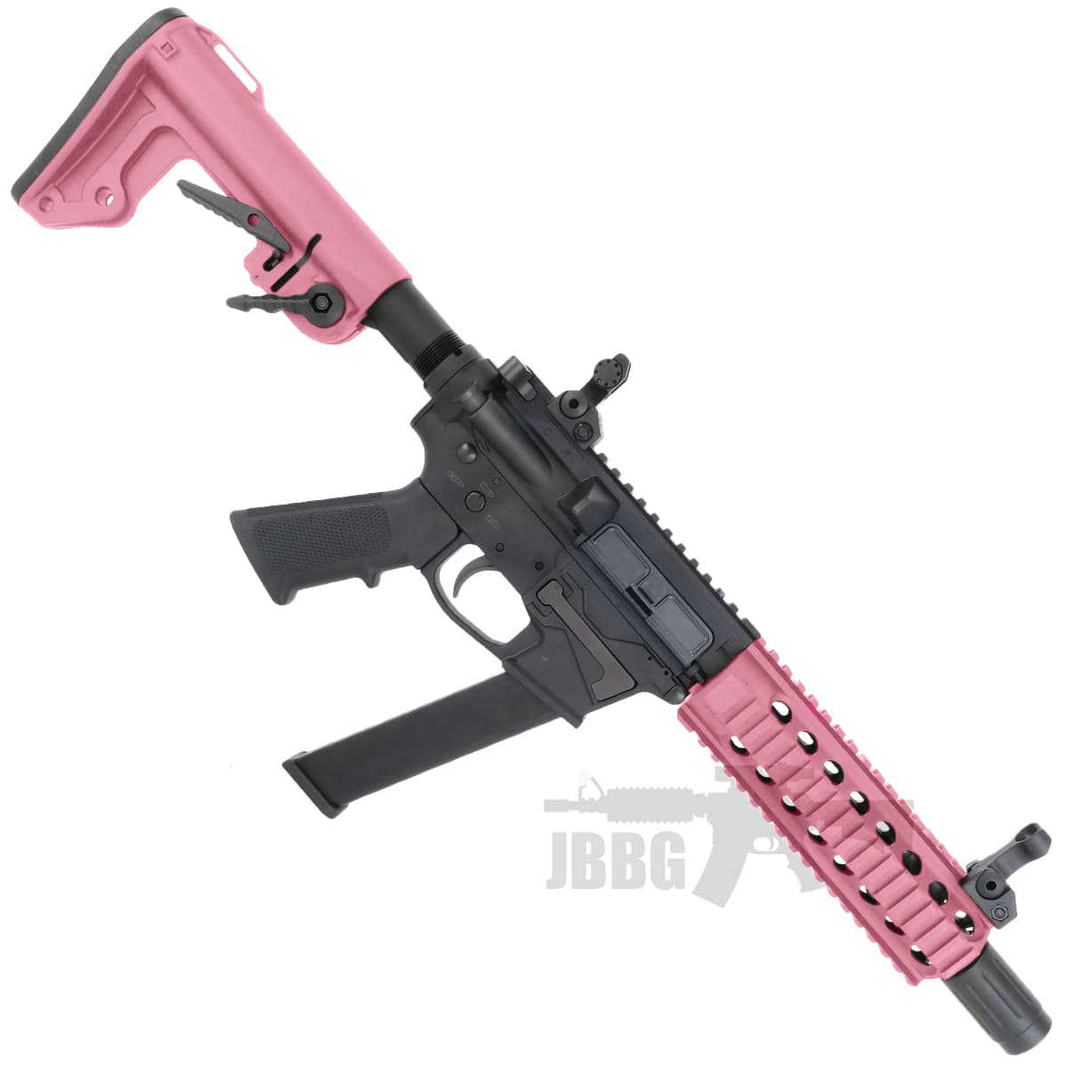 TWS 9mm Carbine Gas Blowback Lite Airsoft Gun Pink