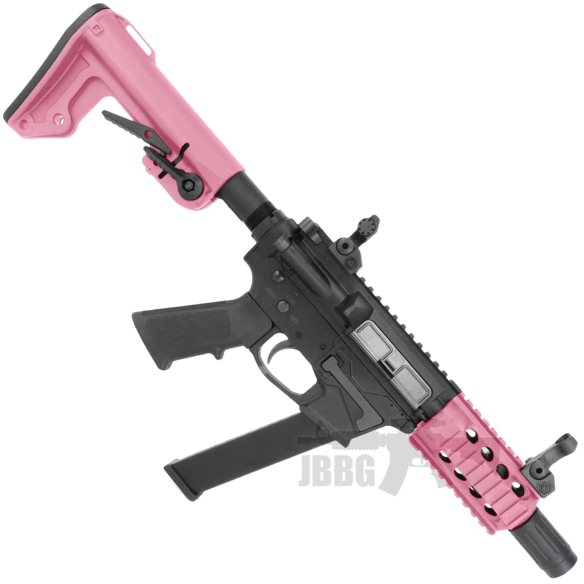 TWS 9mm SBR Gas Blowback Lite Airsoft Gun Red