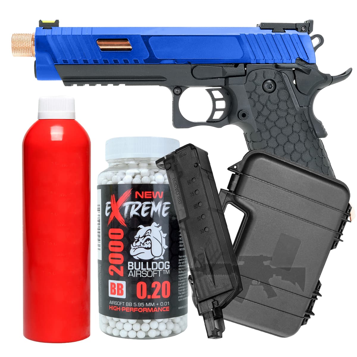 Offer BABA YAGA Combat Master Hi-Capa 5.1 Gas Blowback Airsoft Pistol