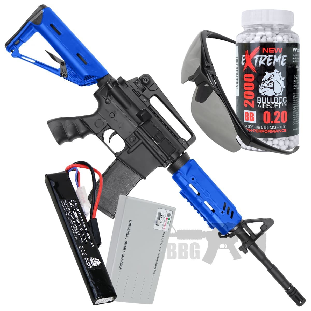 Offer Bulldog ST Alpha Airsoft Gun Starter Set