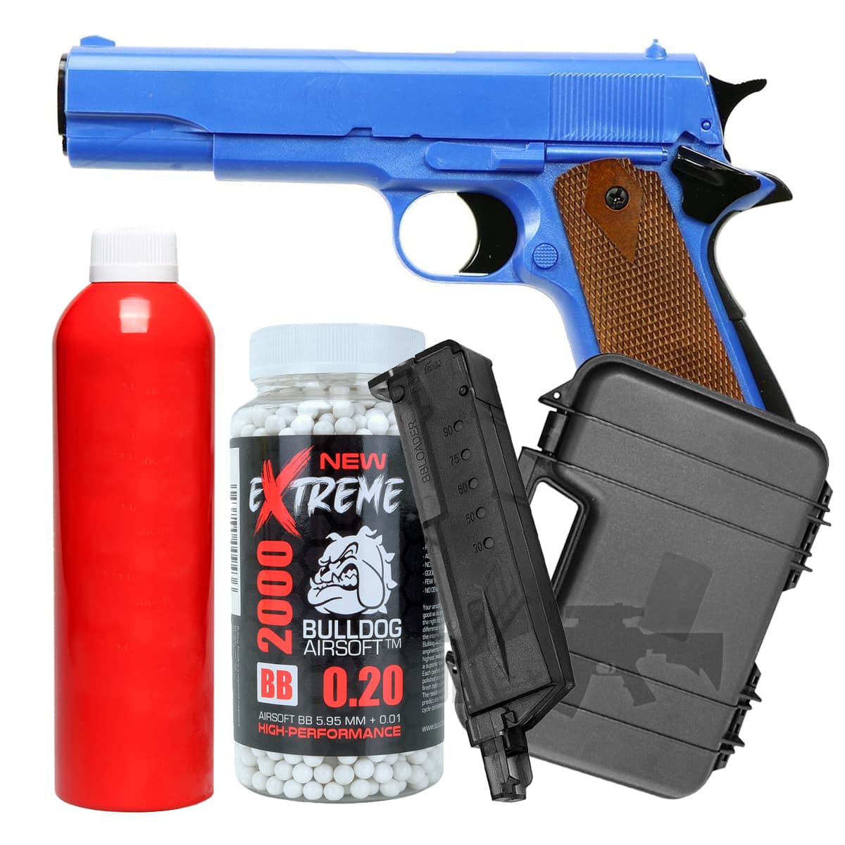 Offer HG121 Gas Pistol Blue