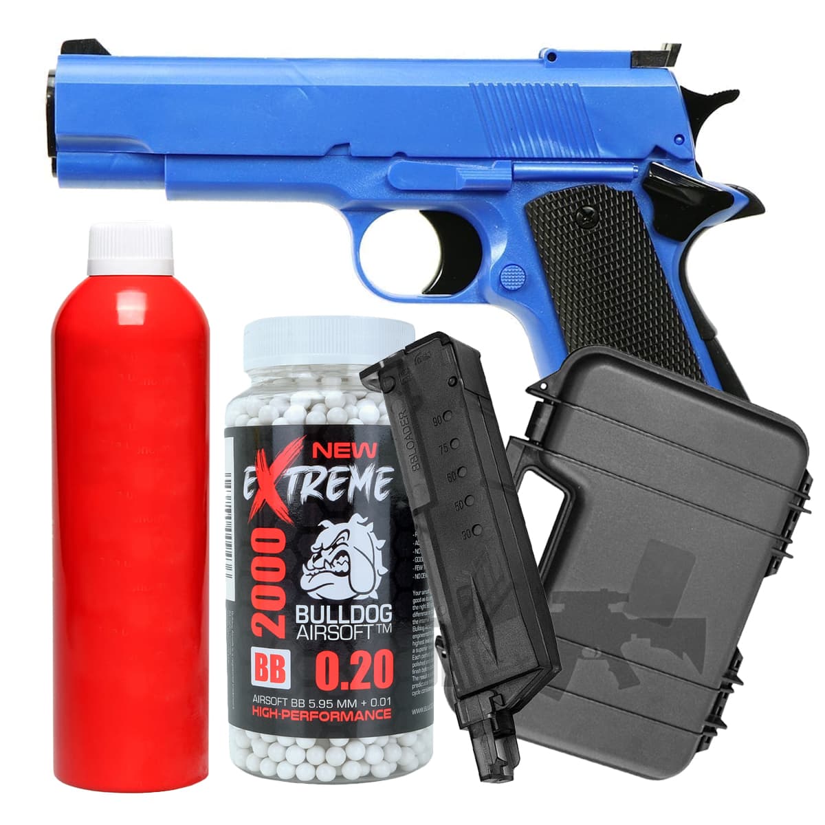 Offer HG123 Gas Pistol Blue