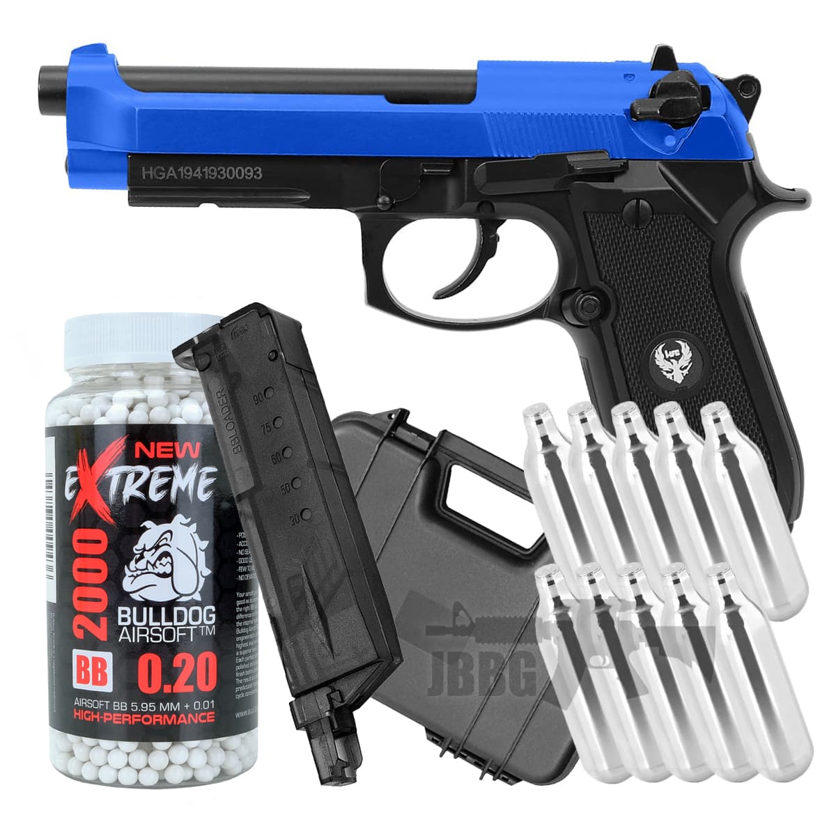 Offer HGA194B Full Auto Co2 Airsoft Pistol