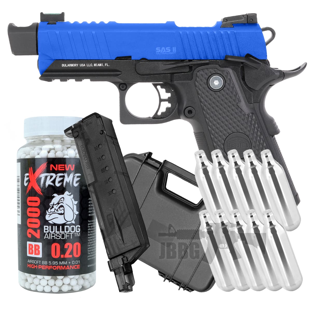 Offer SAS II Ultralight Co2 Blowback Airsoft Pistol