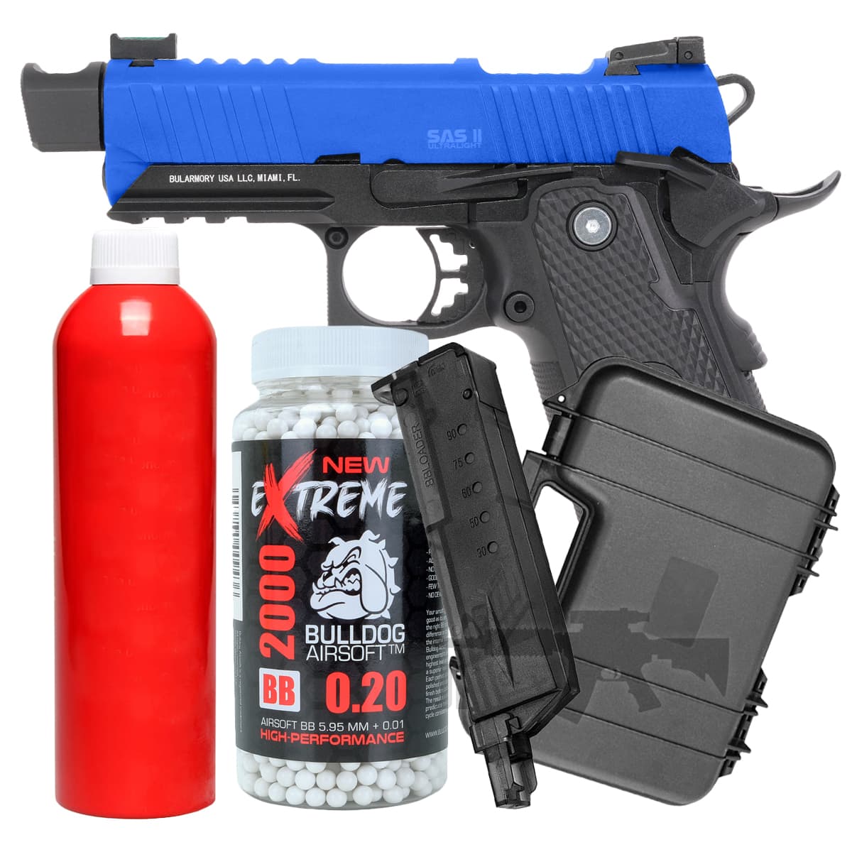 Offer SAS II Ultralight Gas Blowback Airsoft Pistol
