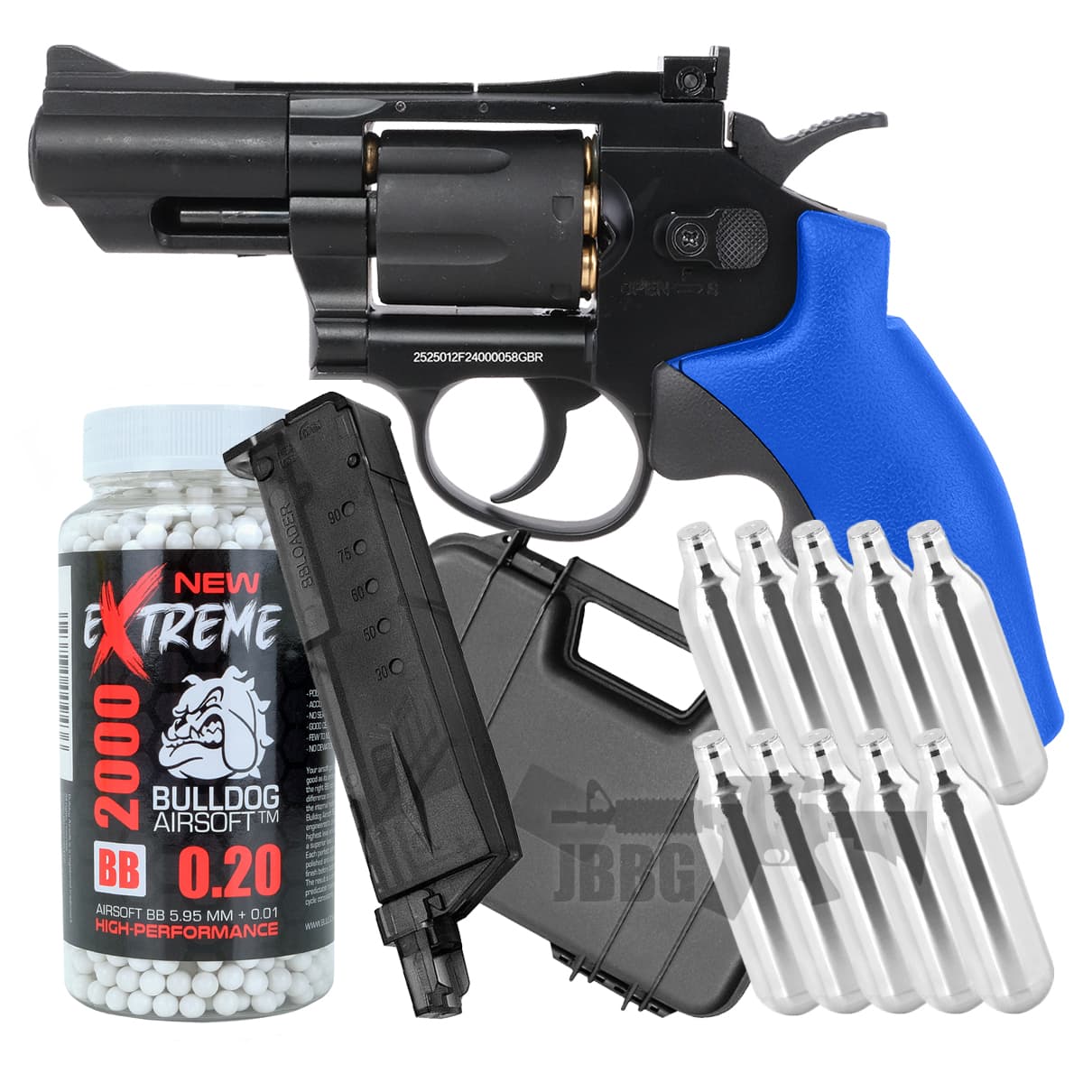 Offer WELL G296A 2.5 Co2 Airsoft Revolver