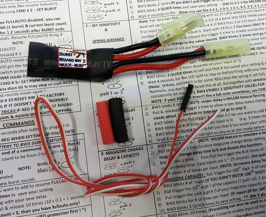 Wizard 3 Airsoft Mosfet With Milsim