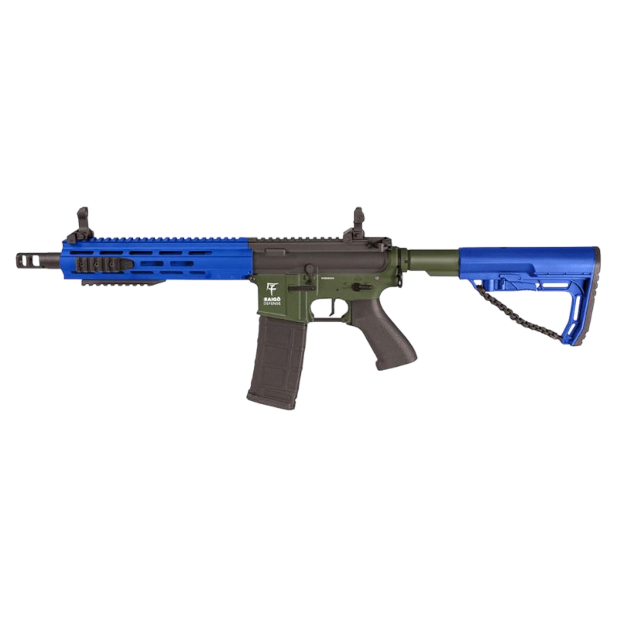 YU by Saigo Defense AEG Rifle (Blue)