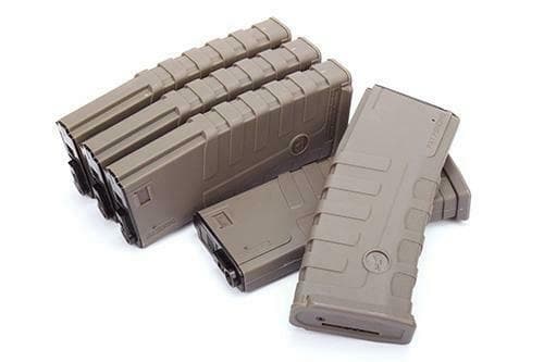 Airsoft Magazine M4 Box Set 140rd x 5 Dark Earth