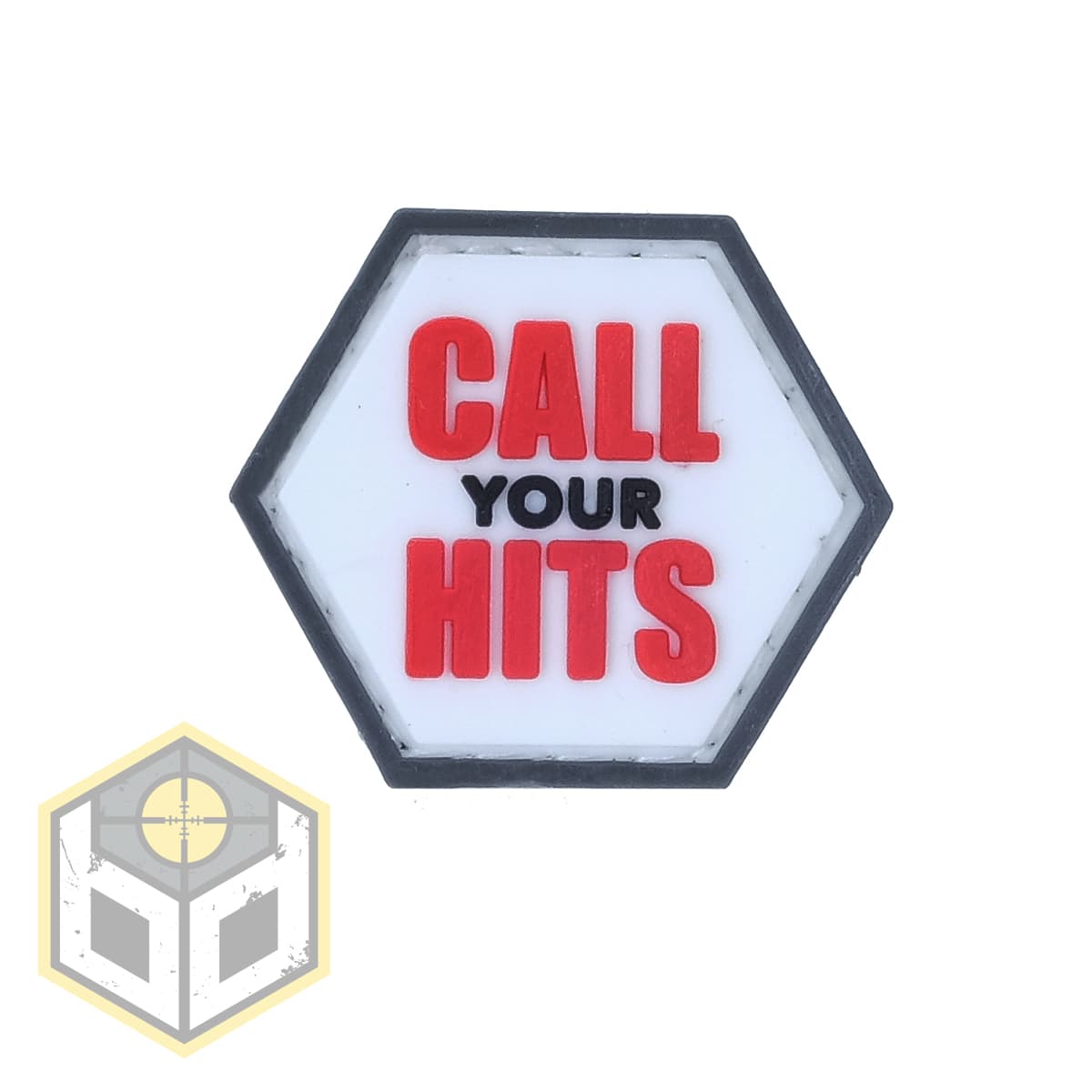 Your Hits White Ballistic Hex Patch BH00031