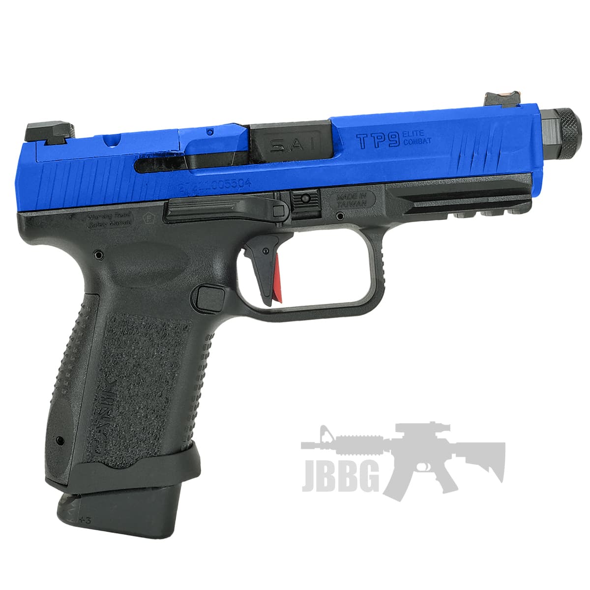 TP9 Elite Combat Airsoft Pistol by Cybergun Blue — image 2