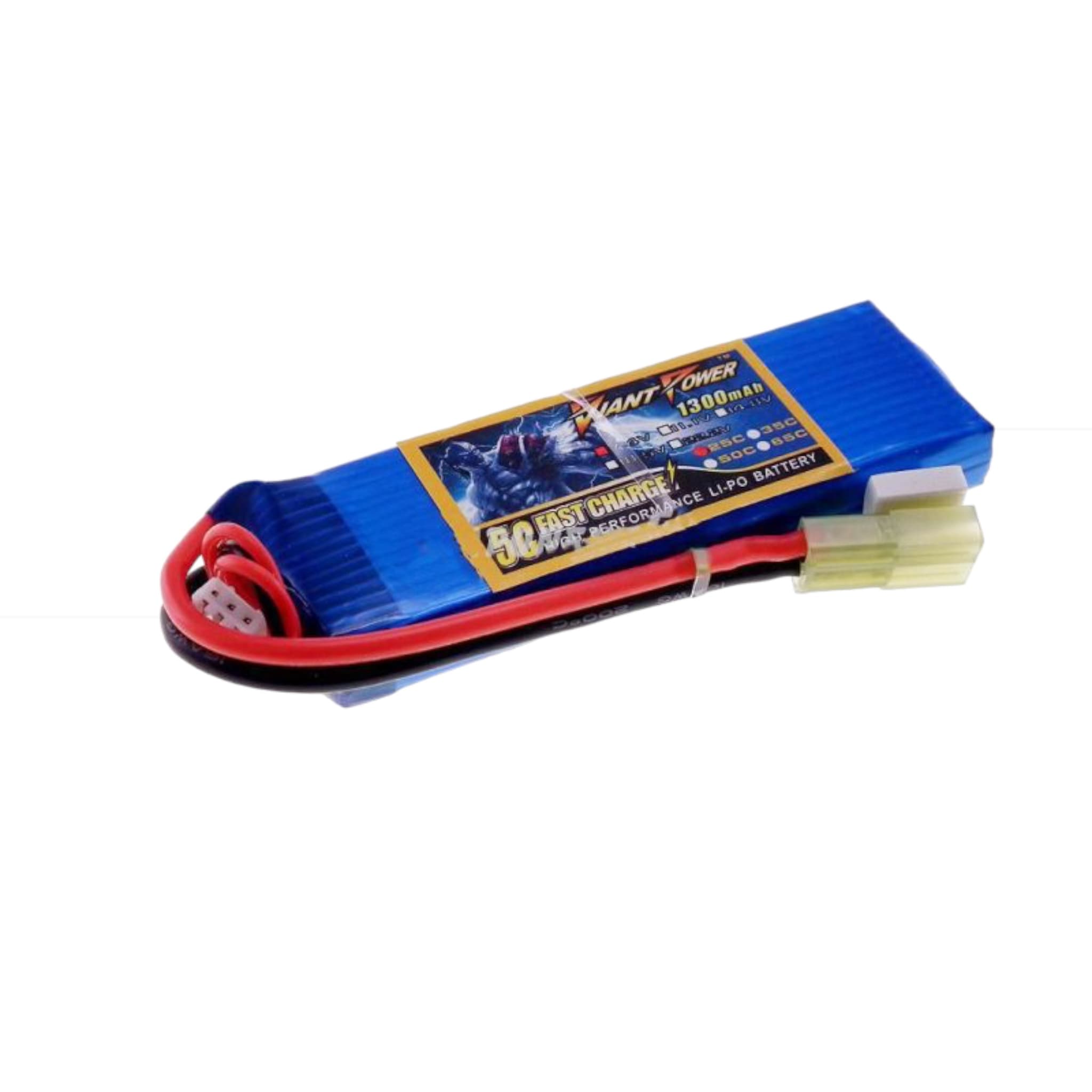 LiPo 7.4v 1300Mah 20C/25C Battery