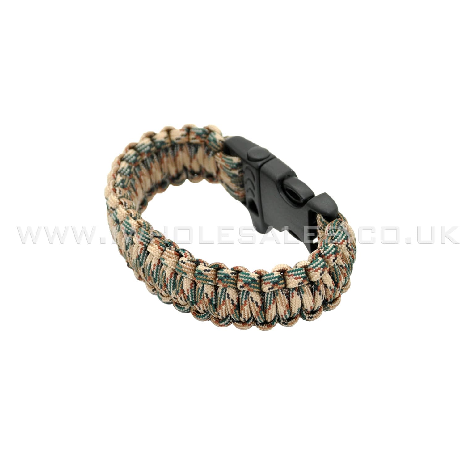 Tactical Survival Paracord Wristband with Flute (V1)