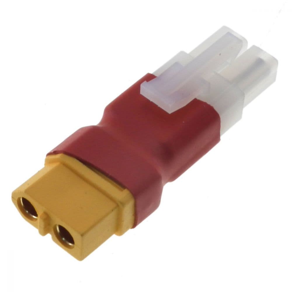 Tamiya Male To XT60 Male (Female Pins) Battery Adapter (No Wires)