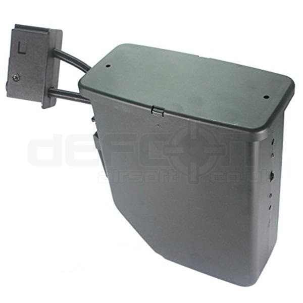 M249 MK1 (Skeleton Stock) AEG with Box Magazine — image 3