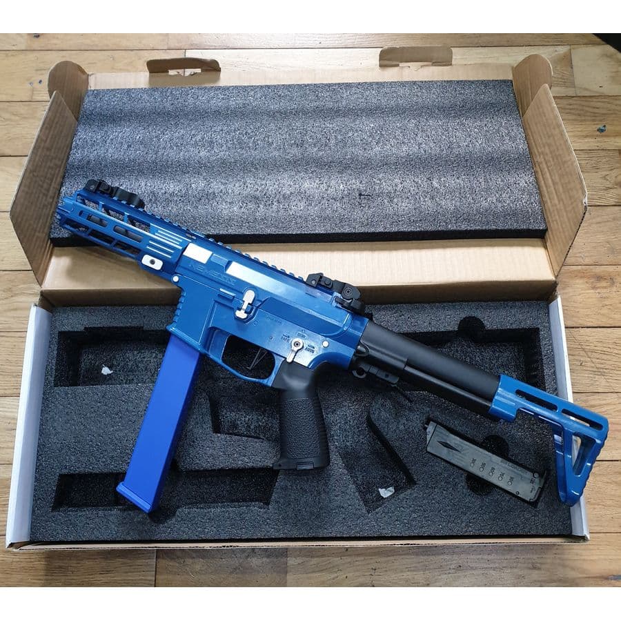 Nemsis X9 SMG Full Metal Blue BONEYARD