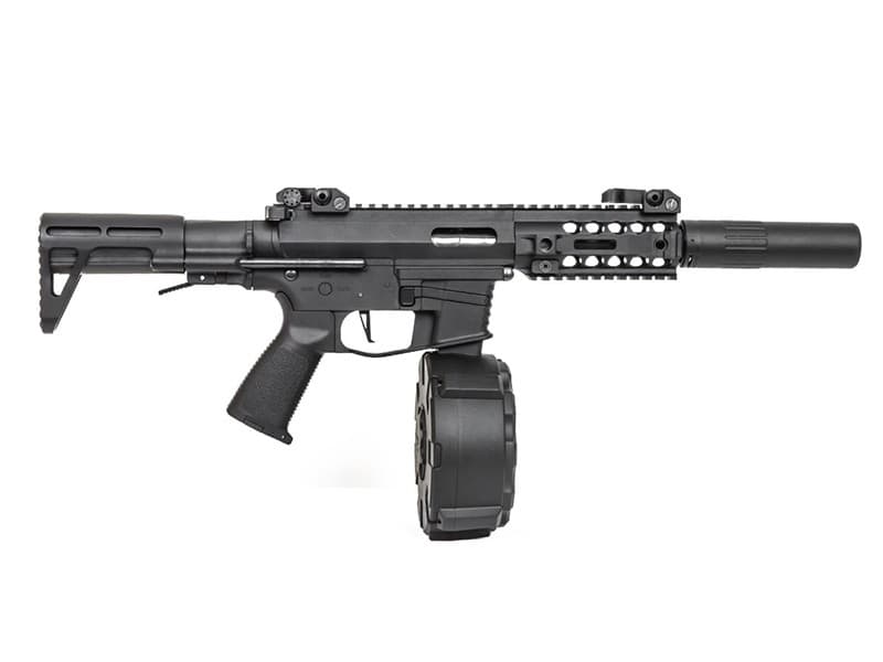 PX9 X9 SMG With Silencer & Drum Mag — image 3