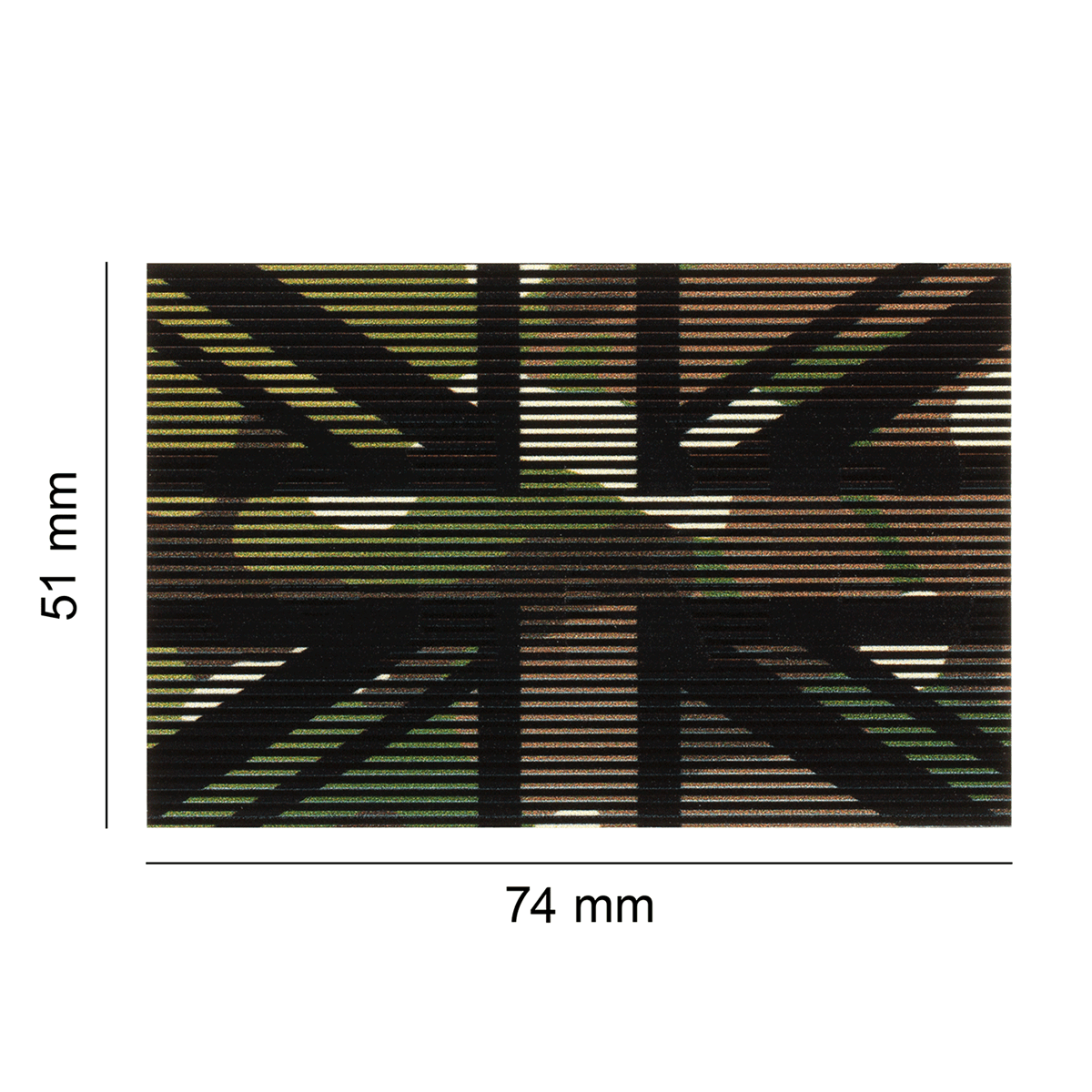 IR Union Jack Flag Moral Patch — image 3
