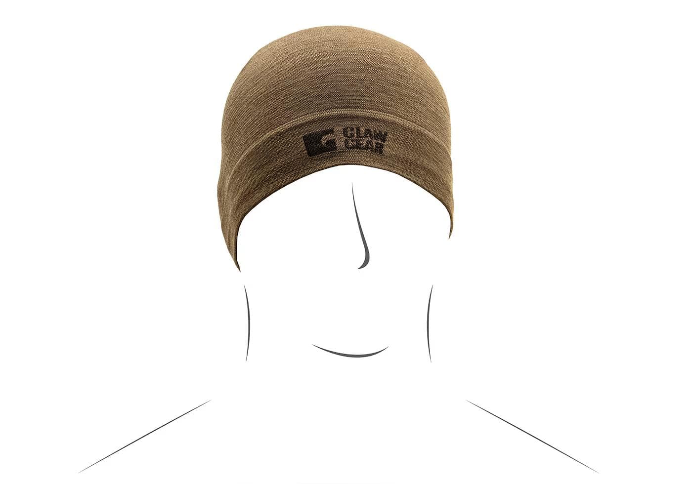 Merino Seamless Beanie Docker Hat Stonegrey — image 3