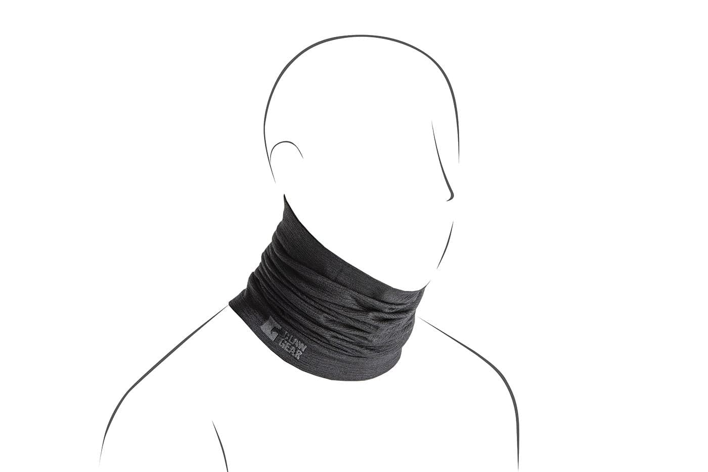 Merino Seamless Neck Gaiter Snood — image 2