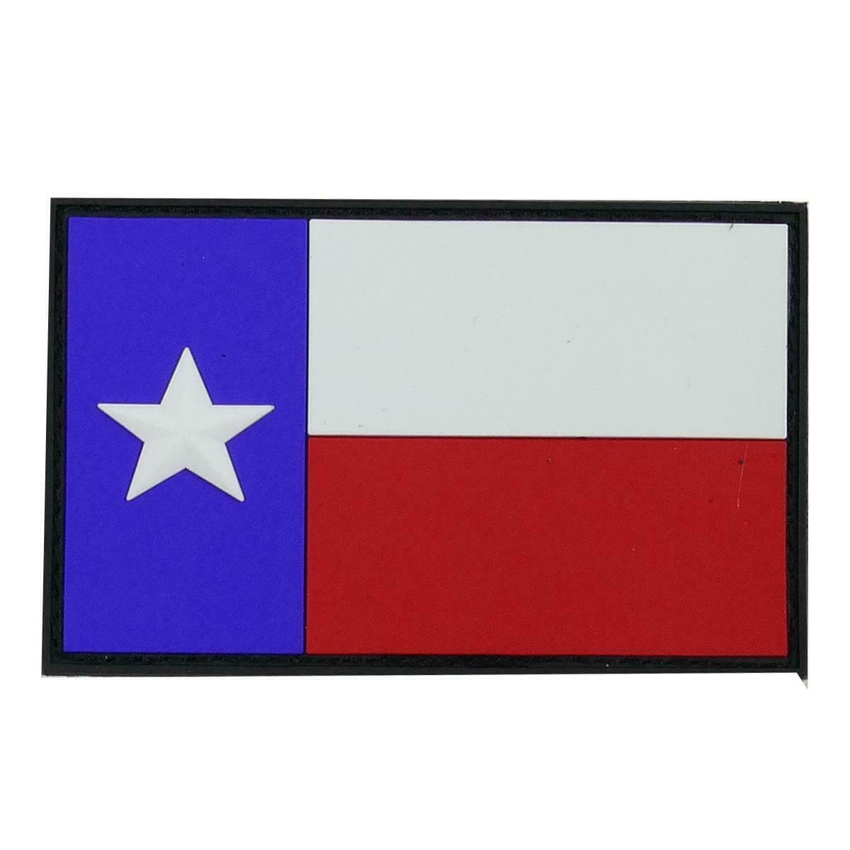 Rubber Texas Flag Airsoft Patch