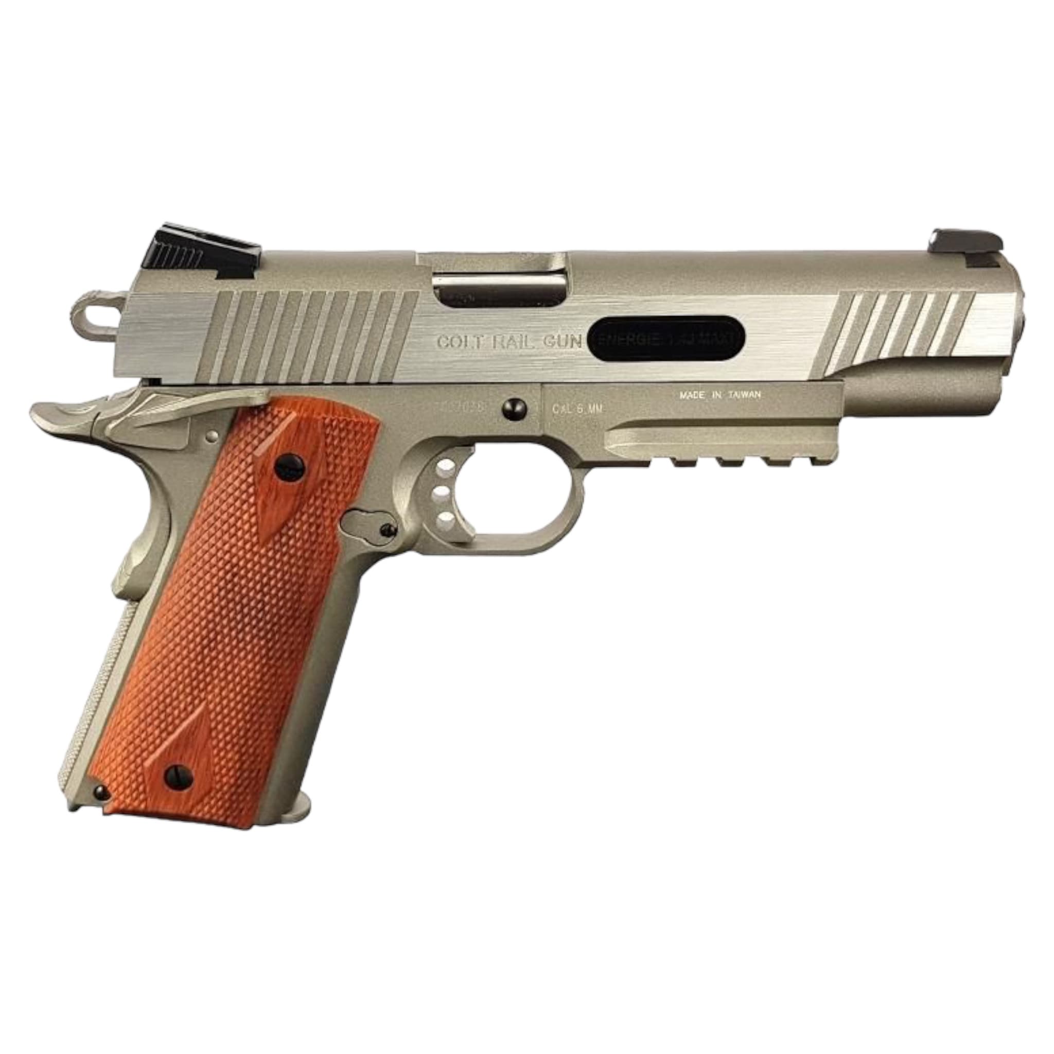 1911 (Rail) Co2 Blowback (Silver – 180530) — image 2