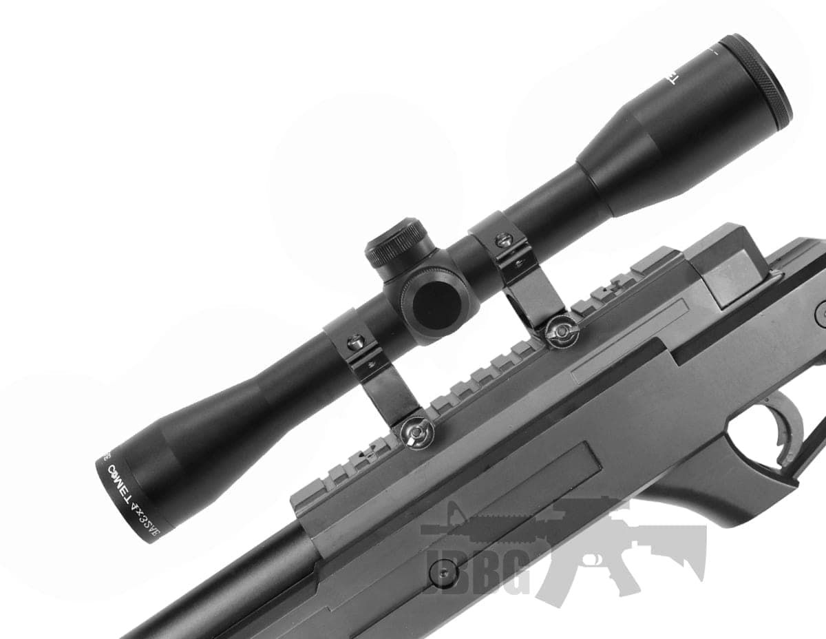 Pro 4X32 Rifle Scope with Mounts