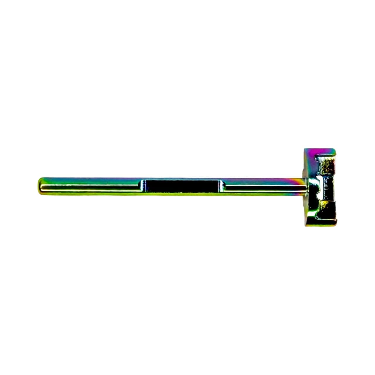 AAP-01/C CNC Aluminium Guide Rod V2 – Electroplated Rainbow