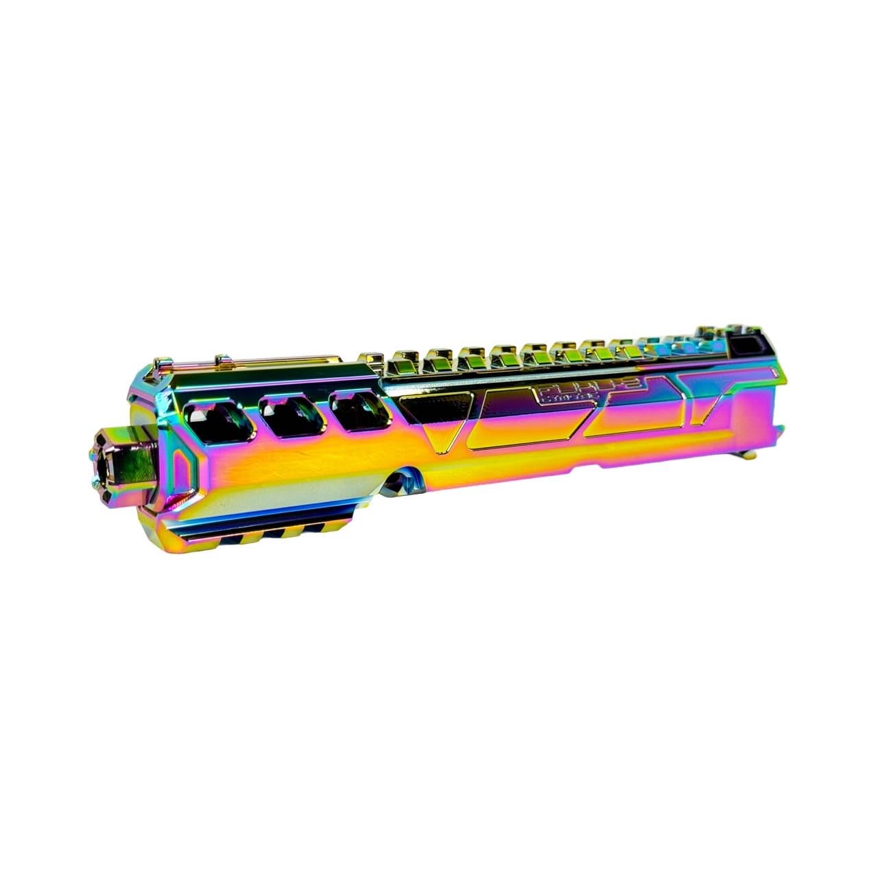AAP-01/C FUKU-2 CNC UPPER SET – Short Cutout version V2 – Electroplated Rainbow