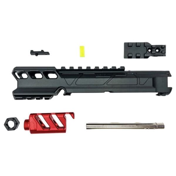 AAP-01/C FUKU-2 CNC UPPER SET – Short Normal version V2 – Red/Gold — image 2