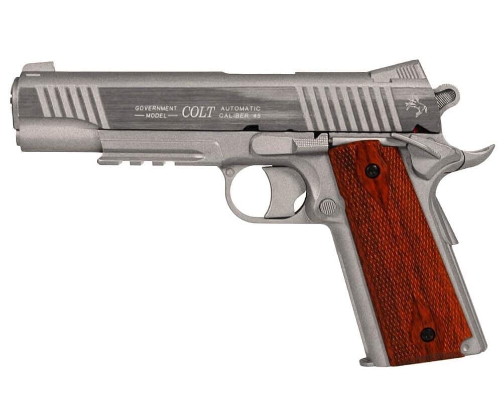1911 M45A1 C02 NBB – SILVER – CYBERGUN
