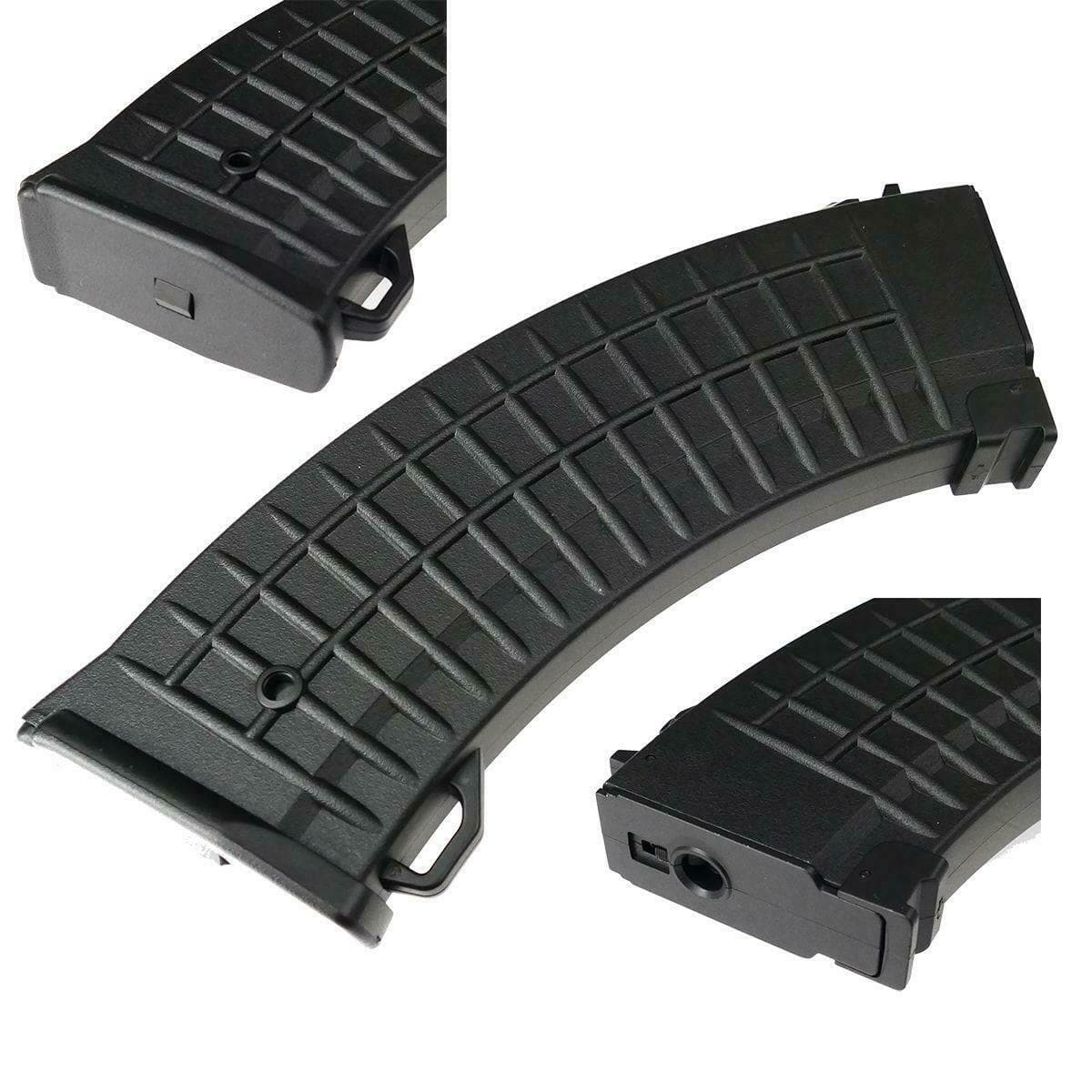 Airsoft Magazine For AK Series Waffle Poly 140rd
