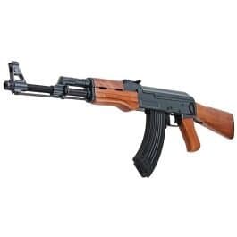CM042 AK47 Metal Body & Wood Airsoft Rifle