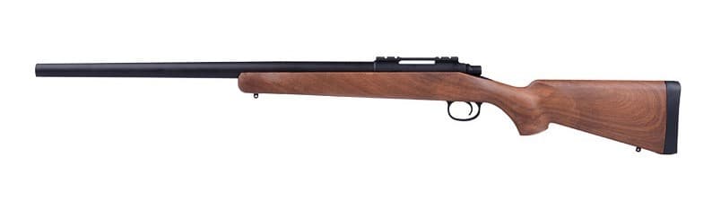 CM701C VSR Spec Airsoft Sniper Rifle – Wood Effect