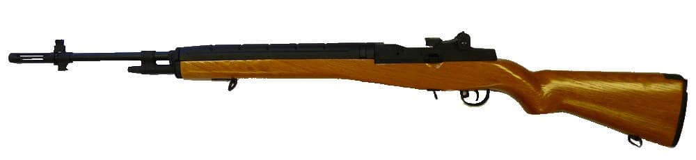 M14 Airsoft Rifle Wood Effect