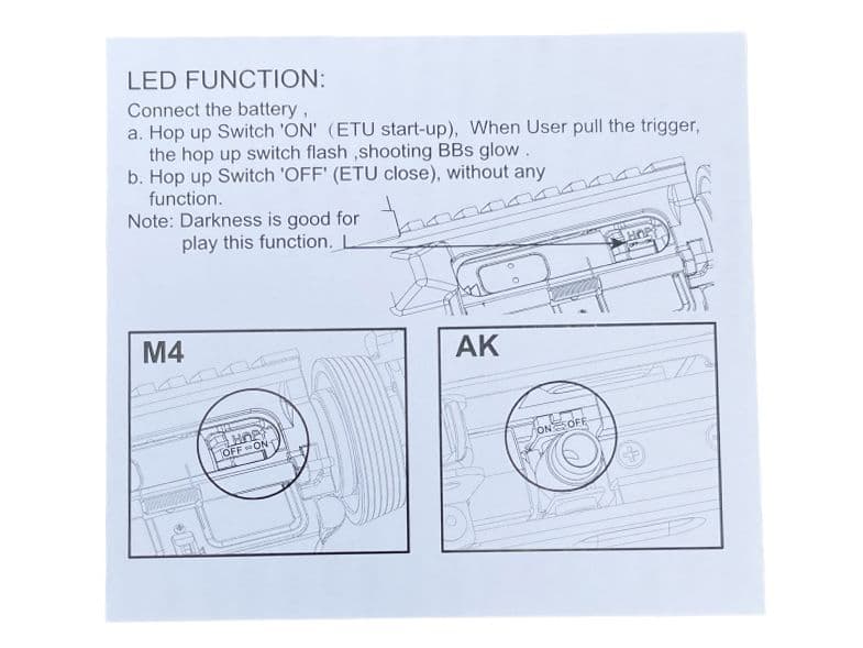 Platinum M4 10.5 M-LOK AEG (with Built-In Mosfet & Tracer Hop-Up – CM.006R-10.5) — image 3