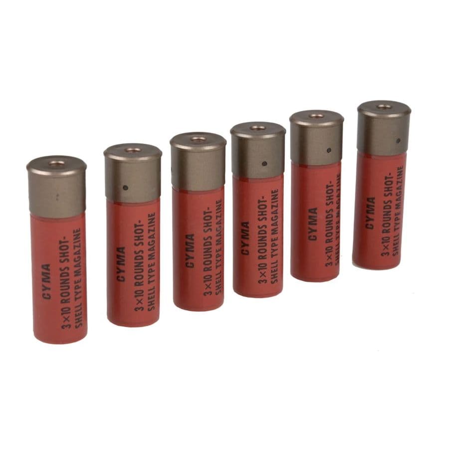 Shotgun Shell 6 Pack – Red