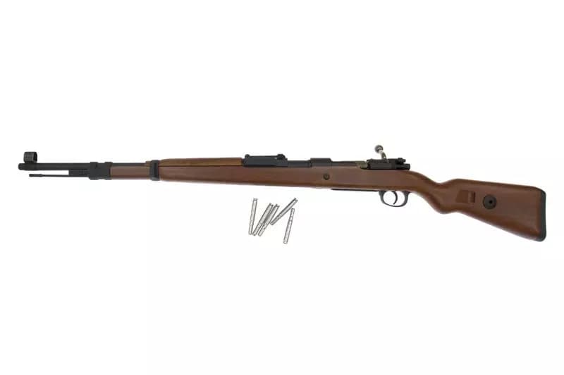 Double Bell KAR98K Airsoft WWII Sniper Rifle – Faux Wood
