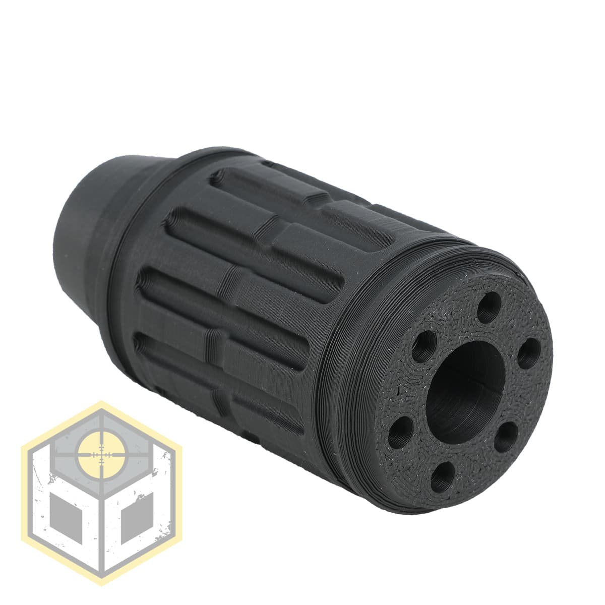 Suppressor M4 CCW for Airsoft Guns – 3D Printed (D7) 047 — image 2
