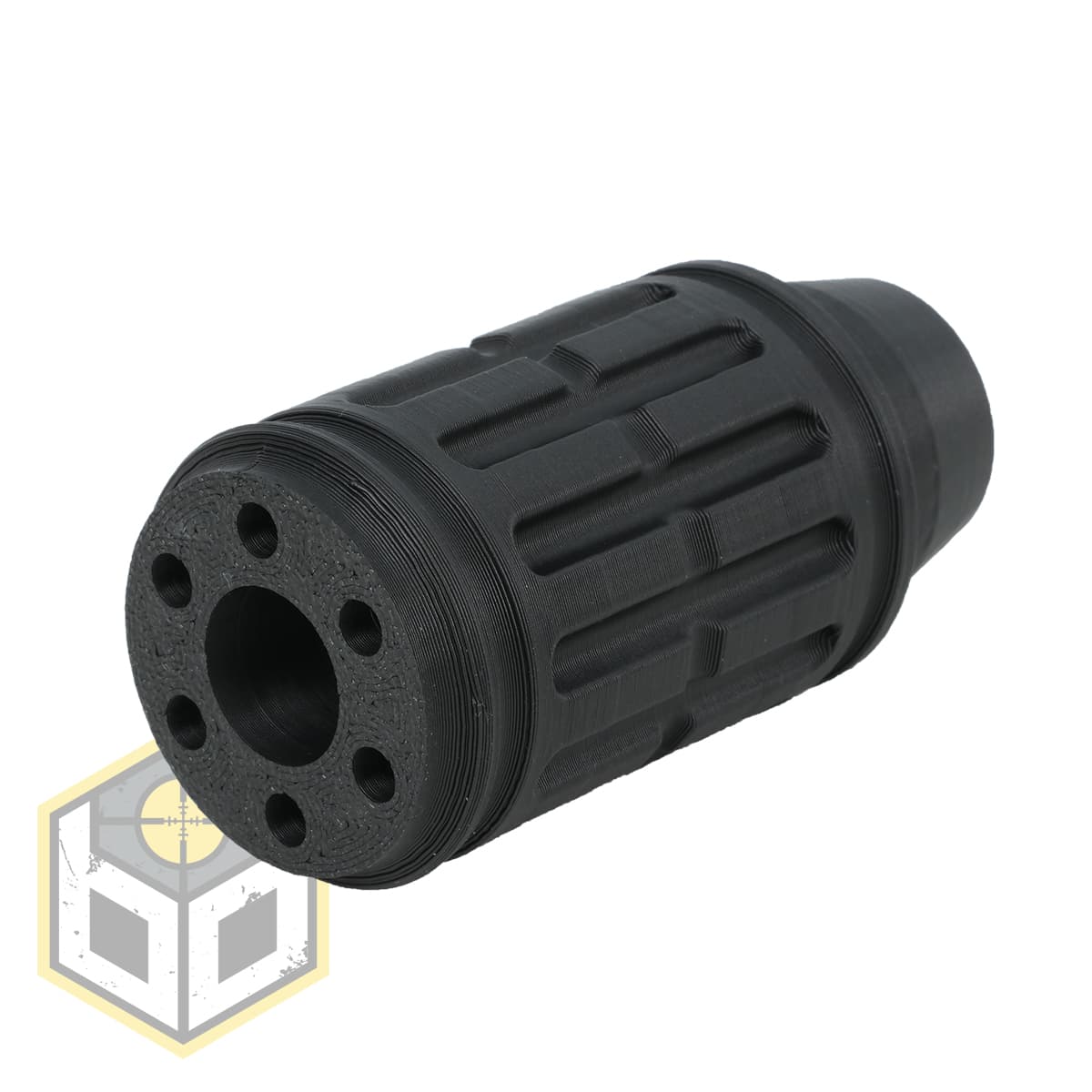 Suppressor M4 CCW for Airsoft Guns – 3D Printed (D7) 047