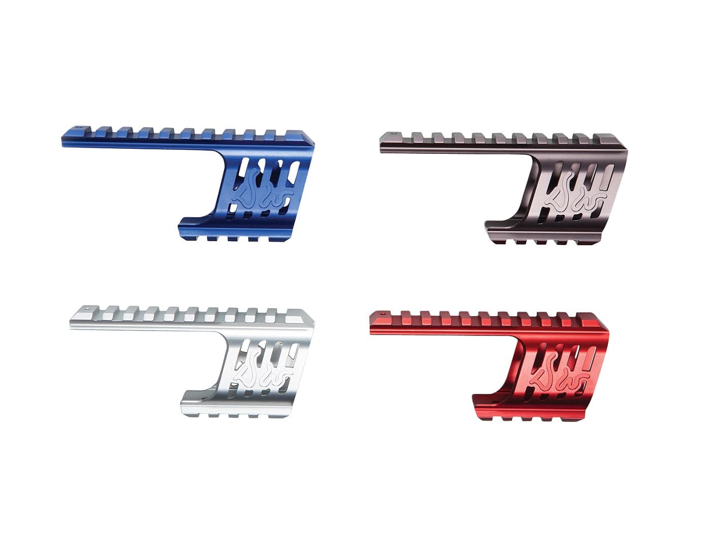 715 Airsoft Revolver Custom CNC Rail Mount