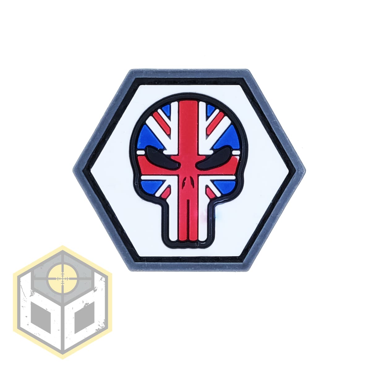 Skull UK Ballistic Hex Patch BH00036